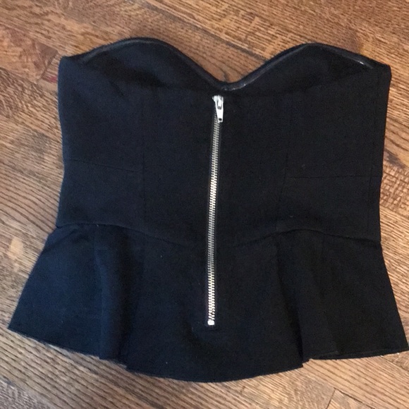 Babaton by Aritzia Graeme Peplum Bustier Top - Picture 5 of 5
